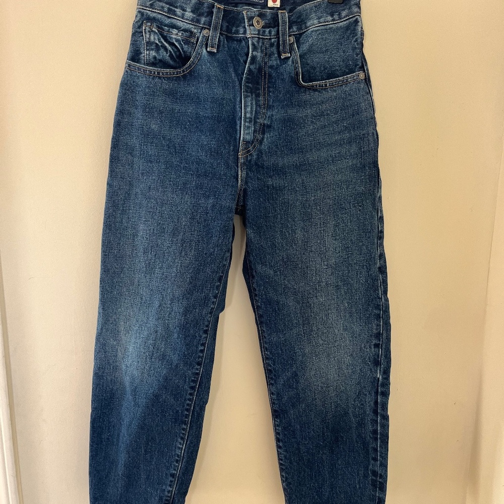 Levi's made and crafted barrel jeans, women's 24